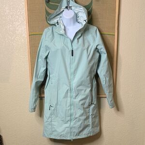 LOLE, long rain jacket, ladies size s/p
